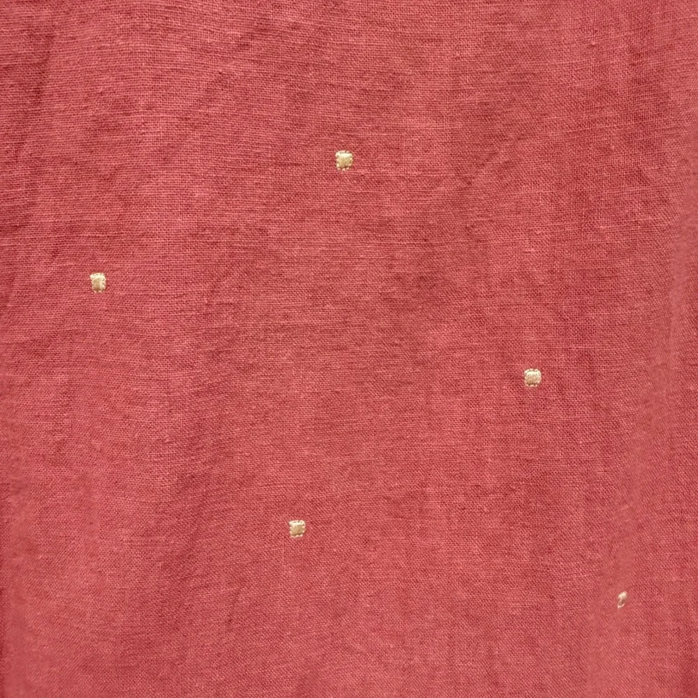 Lagenlook Y2K Norton McNaughton Cottagecore Pink Linen Blend Shift Dress LL